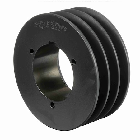 Browning 3 Groove Cast Iron Bushed Bore Multiple Sheave, 3B56Q 3B56Q